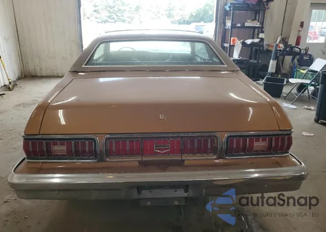 1976 Mercury Cougar Xr7 из США, поврежденный, VIN 6A9EH575567